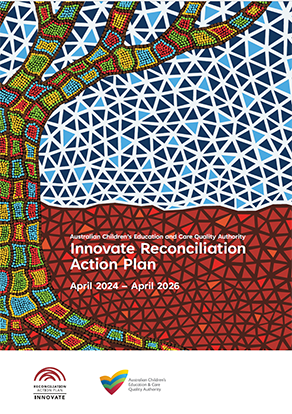 Reconciliation Action Plan 2024-2026 cover page - Figtree – Growth and Learning by Natalie Bateman