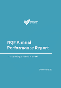 NQF Annual Performance Report 2019 cover image