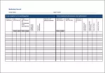 Medication record template thumbnail image