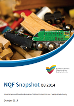 NQF Snapshot Q3 2014 cover image