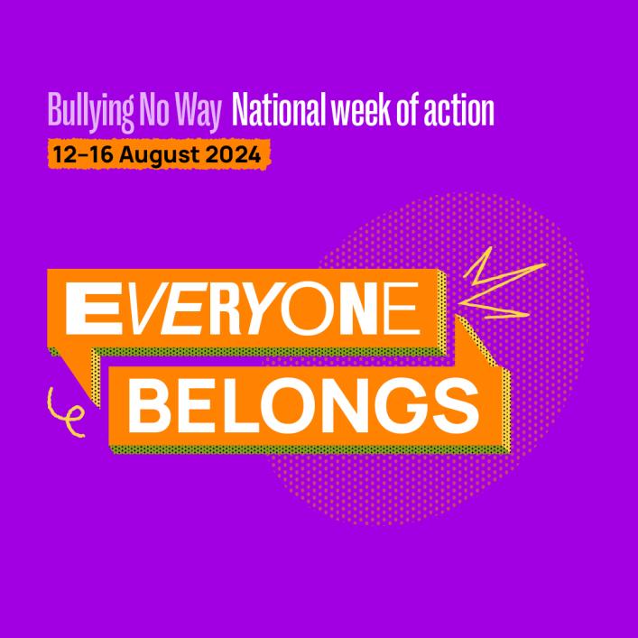 Bullying No Way Week - Everyone belongs